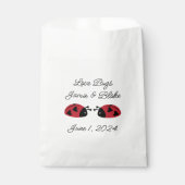 Sachets En Papier Aimer les bogues, Personnaliser (Devant)