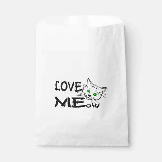 Sachets En Papier Aimez MOew (Devant)