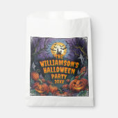 Sachets En Papier Ajouter un nom Année Fête d'Halloween Favoriser sa (Devant)