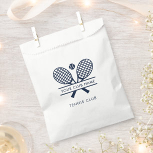 Sachets En Papier Ajouter Votre Nom Club Tennis Team Événements