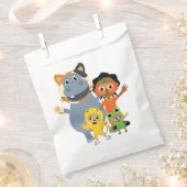 Sachets En Papier Akili et moi Favoriser le sac (Coupé)