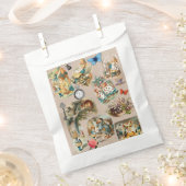 Sachets En Papier Alice à Wonderland Cheshire Cat Characters (Coupé)