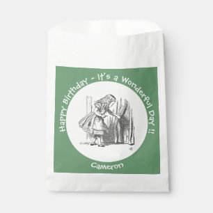 Sachets En Papier Alice au pays des merveilles Anniversaire ou autre