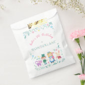 Sachets En Papier Alice au pays des merveilles fête d'anniversaire (Scellé)