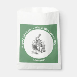 Sachets En Papier Alice au pays des merveilles Fête de l'Anniversair