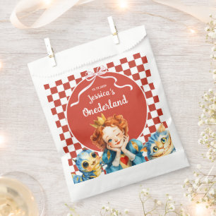 Sachets En Papier Alice au pays des merveilles Reine de Coeur 1er an