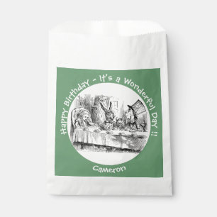 Sachets En Papier Alice au Pays des merveilles - Tea Party de Mad Ha