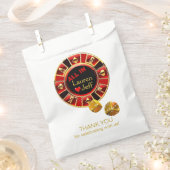 Sachets En Papier All In Casino Chip Las Vegas Style Mariage (Coupé)