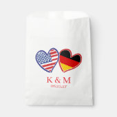 Sachets En Papier Allemand Mariage américain (Devant)