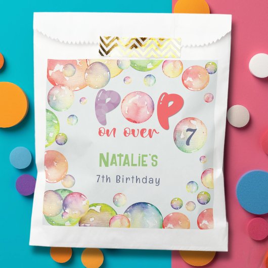Sachets En Papier Allez-y ! Boules de savon enfant d'anniversaire
