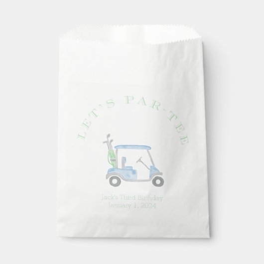 Sachets En Papier Allons-y. (Devant)