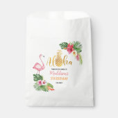 Sachets En Papier Aloha ! Anniversaire de l'ananas tropical (Devant)