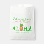 Sachets En Papier ALOHA Bonjour Tropical Hawaii Hawaii ananas Hawaii (Devant)