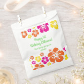 Sachets En Papier Aloha Cute Hawaiian Kid's Birthday Party (Coupé)