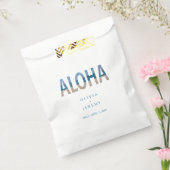 Sachets En Papier Aloha Hawaii Beach Destination Tropicale Mariage (Scellé)