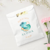Sachets En Papier Aloha Tropical Personnalisé (Scellé)