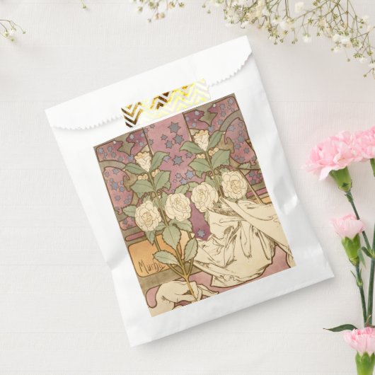 Sachets En Papier Alphonse Mucha Elegant Art Nouveau Stars Camellia (Scellé)