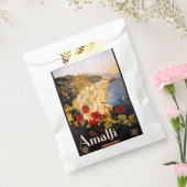 Sachets En Papier Amalfi Italie Poster de voyage Graphique d'art (Scellé)