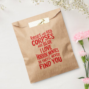 Sachets En Papier Amateurs de films d'horreur Halloween film d'horre