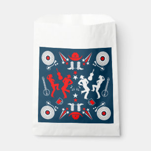 Sachets En Papier American Country Music Line Dancing