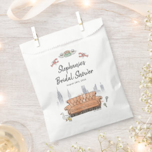 Sachets En Papier AMIS™ Fête des mariées d'aquarelle Perk Central