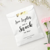 Sachets En Papier Amour. Rires et un Snack Mariage Favoriser Sac (Scellé)