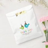 Sachets En Papier Amusants oiseaux colorés fête d'anniversaire (Scellé)