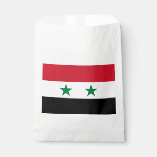 Sachets En Papier Ancien drapeau de Syrie