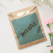 Sachets En Papier Ancien nom Favor Bags (Sky Blue & Copper) (Scellé)
