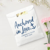 Sachets En Papier Ancré Dans Love Beach Mariage Nautique (Scellé)