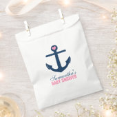 Sachets En Papier Ancre rose et bleu (Coupé)