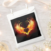 Sachets En Papier Angel Fire Heart with Wings (Coupé)