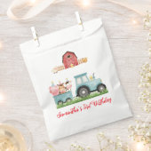 Sachets En Papier Animaux de ferme Blue Boy Barnyard Fête d'annivers (Coupé)