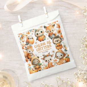 Sachets En Papier Animaux de la forêt Fantastique Anniversaire Enfan