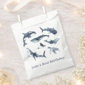 Sachets En Papier Animaux marins (Coupé)