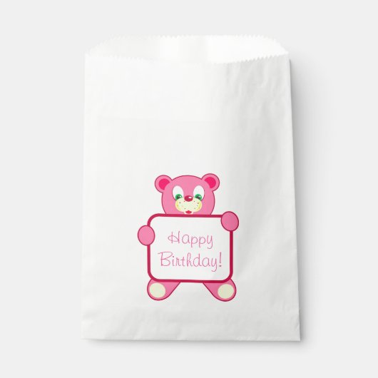 Sachets En Papier Anniversaire (Devant)