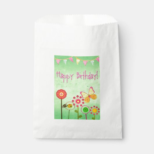Sachets En Papier Anniversaire (Devant)