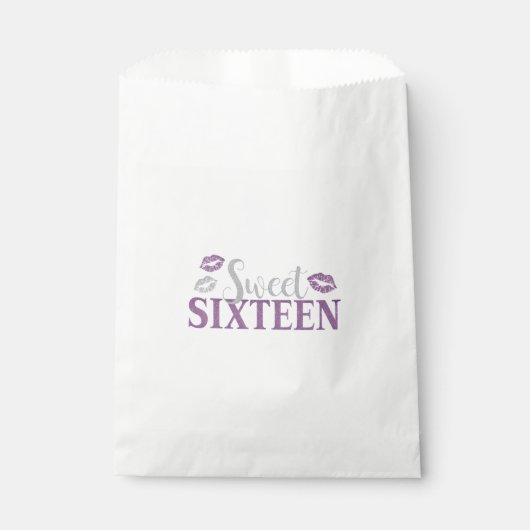 Sachets En Papier Anniversaire (Devant)