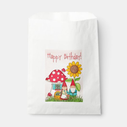Sachets En Papier Anniversaire (Devant)