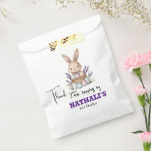 Anniversaire adorable à thème lapin