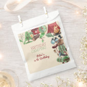 Sachets En Papier Anniversaire camping nature randonnée pour enfants (Coupé)