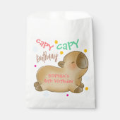 Sachets En Papier Anniversaire de capy capybara (Devant)