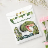 Sachets En Papier Anniversaire de dinosaure 3D (Scellé)