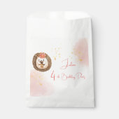 Sachets En Papier Anniversaire de enfant de hérisson aquarelle (Devant)