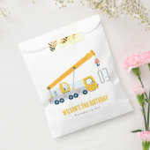 Sachets En Papier Anniversaire de enfant du véhicule de construction (Scellé)