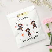 Sachets En Papier Anniversaire de enfant guerrier du Cute Ninja (Scellé)