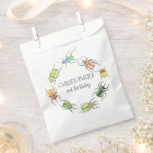 Sachets En Papier Anniversaire de enfant Love Bugs Beetles (Coupé)