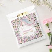 Sachets En Papier Anniversaire de la licorne rose magique (Scellé)