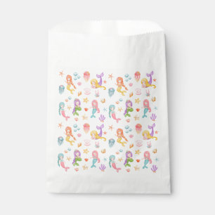 Sachets En Papier Anniversaire de Mermaid