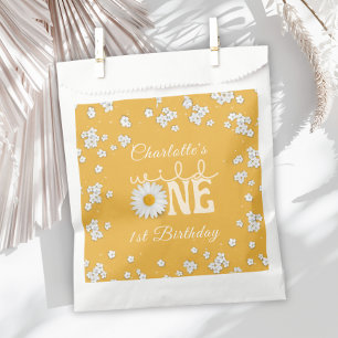 Sachets En Papier Anniversaire de Mustard Daisy Wild One 1 an 